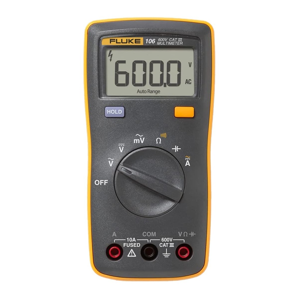 Multímetro digital con respuesta a valor medio. SÓLO SE COMERCIALIZA EN UN MÍNIMO DE 10 UNIDADES Y ES COMBINABLE CON FLUKE-107 / 15B+ / 17B+b