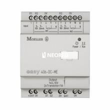 Dis-3ED,2EA(0-20mA o 0-10V o PT100), 2ST, 1SA, aliment. 24VDC