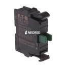 Contacto auxiliar 1 NA, fijación frontal.