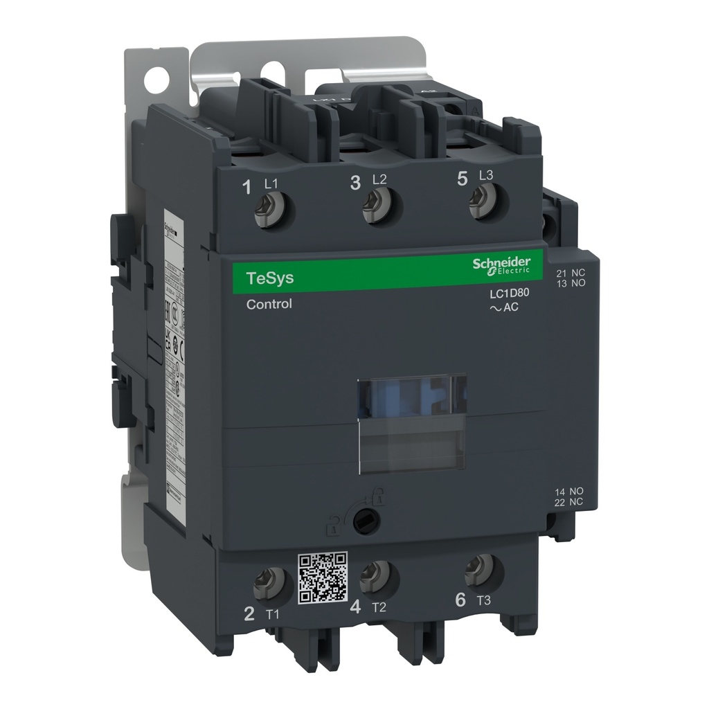 Contactor Tripolar (1na+1nc) TeSys D 9A 110 Vca 50/60Hz