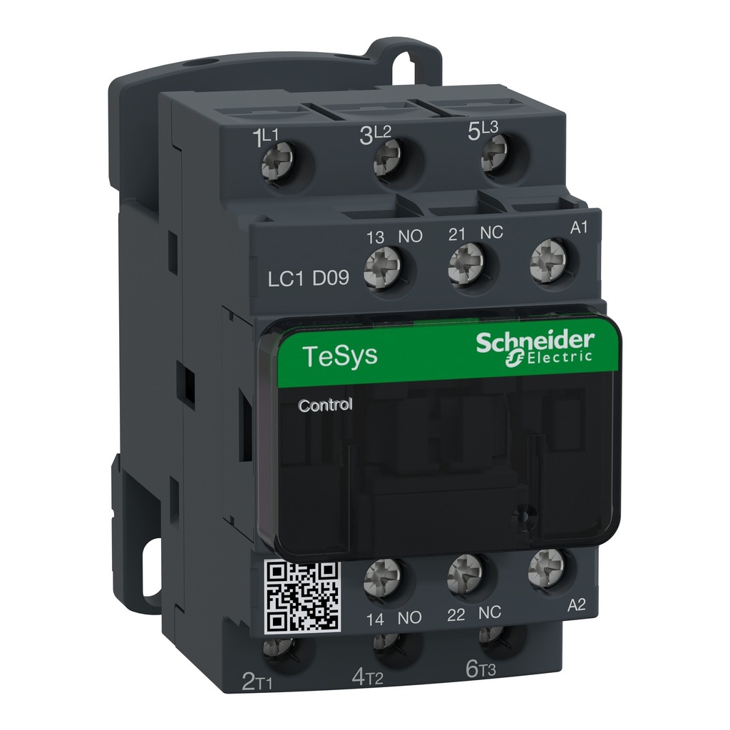 Contactor Tripolar (1na+1nc) TeSys D 9A 380 Vca 50/60Hz