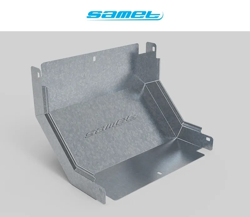 Curva vertical ascendente Bajo Piso 150 mm