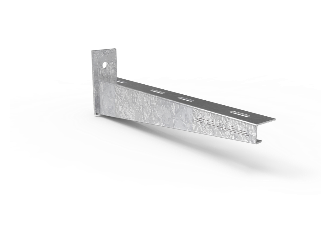 SOPORTE MENSULA REFORZADO DE 480mm GALVANIZADO