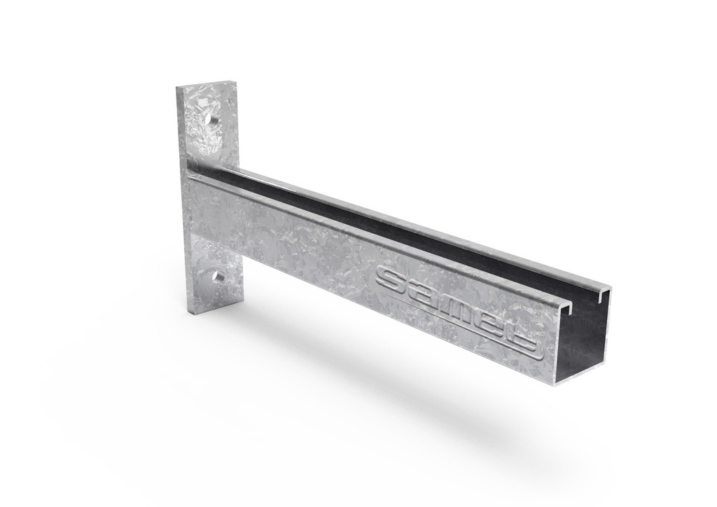 SOPORTE DE PERFIL ''C'' DE 480mm GALVANIZADO