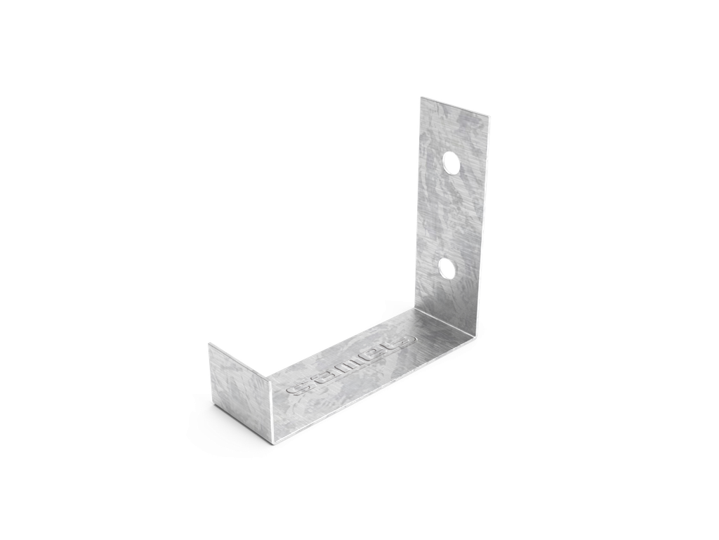 SOPORTE SIMPLE P/TRAMO PERF. DE 100mm GALVANIZADO