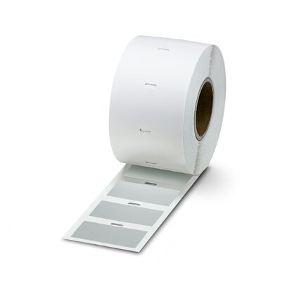 Etiqueta, Rollo, plata/mate, sin rotular, rotulable con: THERMOMARK ROLL, THERMOMARK ROLL X1, THERMOMARK ROLLMASTER 300/600, THERMOMARK X1.2, THERMOMARK S1.1, clase de montaje: pegado, superficie útil: 100 x 73 mm