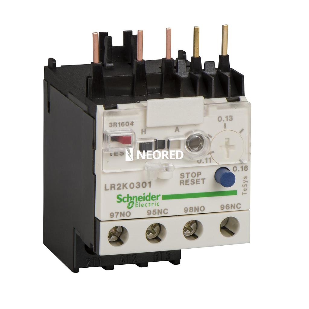 Rele Termico para Contactor de 0.8 a 1.2 A-Linea TeSys K