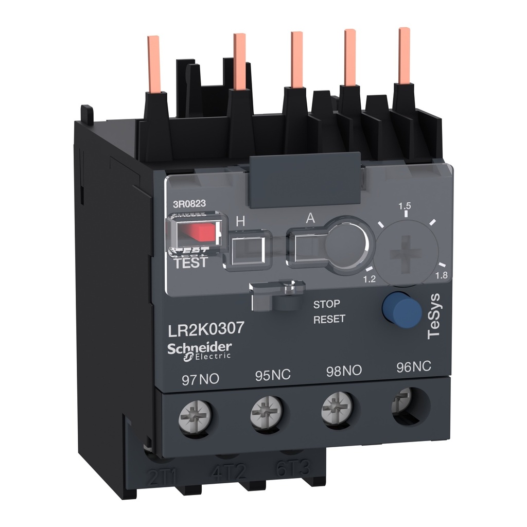 Rele Termico para Contactor de 1.2 a 1.8 A-Linea TeSys K