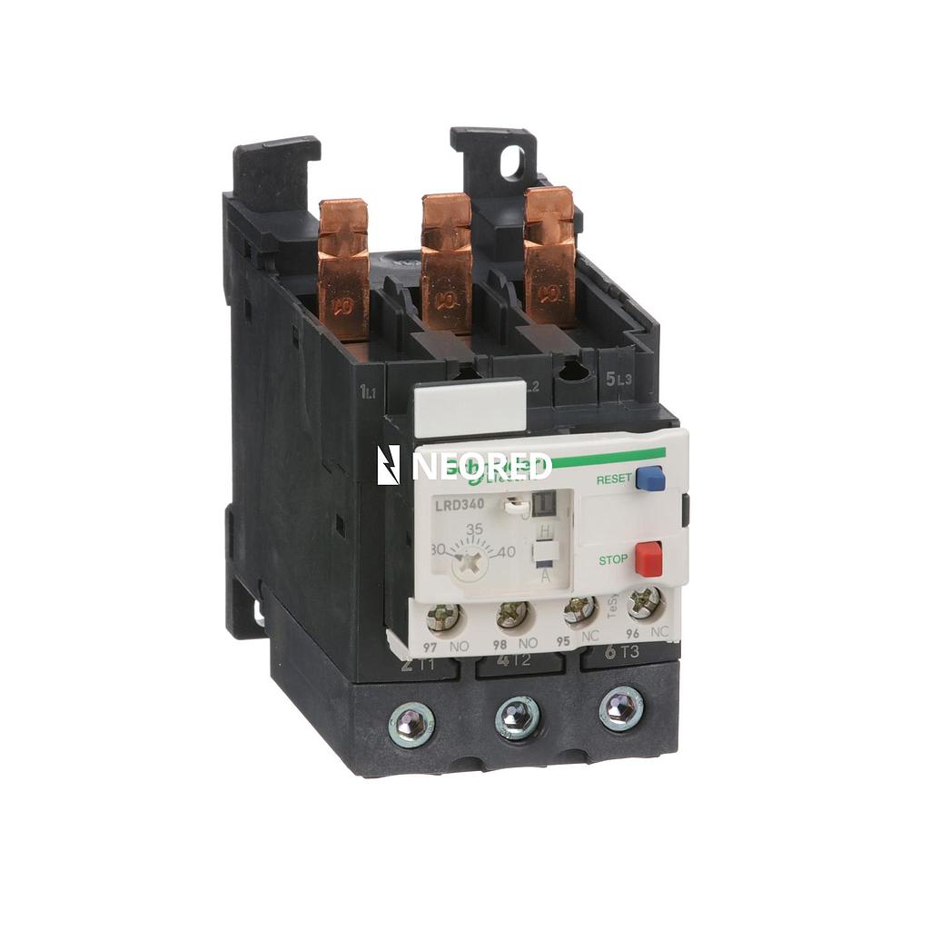 Dis-Relé Térmico para Contactor de 25 a 40 A-Línea TeSys D