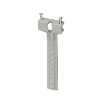 Soporte de cobertor de altura ajustable, para la sujeción encajada de cobertores (hasta 3 mm de grosor), utilizable con CLIPFIX 35 y E/UK