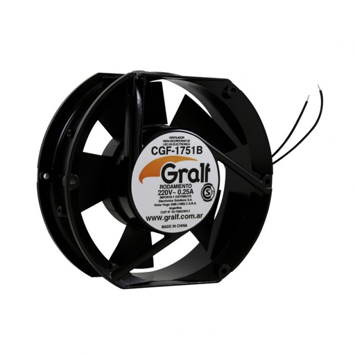 [GRACGF-1751B] TURBINA DC MEDIDAS: 172X150X51MMPULGADAS: 6TIPO: RULEMANALIMENTACION: 220V-025ARPM: 2600FLUJO: 172