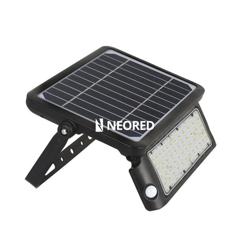 [LUMSolar 110] Luminaria Solar de Pared c/sensor 120°/≤7mts 10W/1080Lm IP65 4000°K