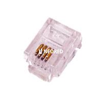 [PIN000353] PLUG AMERICANO 4 CONT.RJ 11