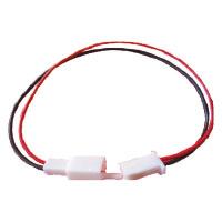 [PIN002731] FICHA PLAST C/CABLE 2P M/H