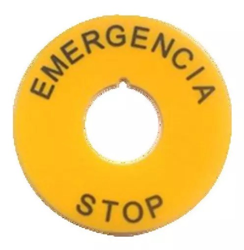 [AEA0700500] ET. AMARILLA D.60 EMERGENCIA