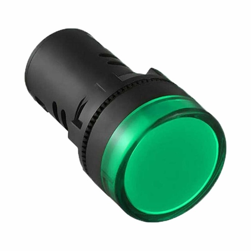 [ELIAD22-LV24] AD22-LV24 LED VERDE 24V AC/DC