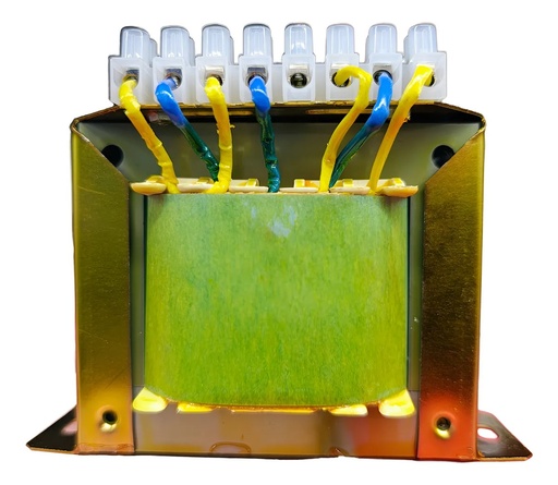 [LOMART 3 - 0100-st-co] Transformador Multitensión Standard Potencia:100 V.A. Frente:120 Alto:95 Fondo:85 Peso:2 K.