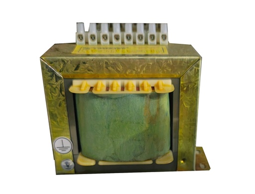 [LOMART 7 - 0300-st-co] Transformador Multitensión Standard Potencia:300 V.A. Frente:150 Alto:120 Fondo:100 Peso:4.6 K.