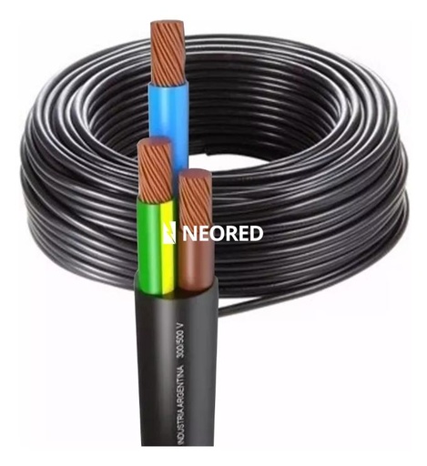 [IMSJPR3000600NB] Cable tipo taller 3x6 mm Imsa