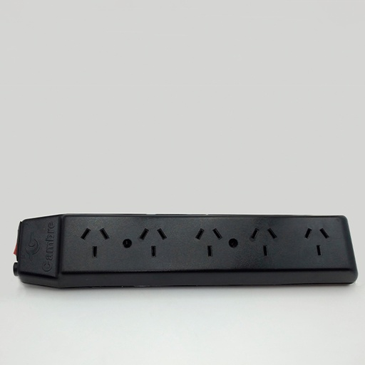 [CAM1603] PROL. DE 5 TOMAS NEGRO S/CABLE