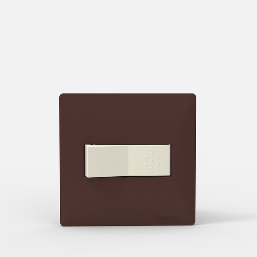 [CAM4341] TAPA MIGNON 1 MODULO SIGLO XXII BORDEAUX