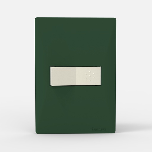 [CAM4401] TAPA 1 MODULO SIGLO XXII VERDE