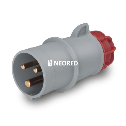 [SCA214.1636] FICHA IP44 3P+T 16A 380V 6H