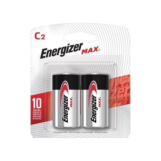 [ENR922729] Pila Alcalina Energizer C E93 Blister x 2