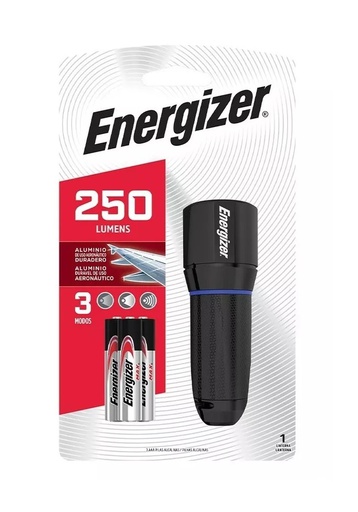 [ENRE301507101] Linterna Hogar Compacta Metálica 250 LUM