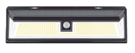 [CORASPSM-10W-IP65-CW] Aplique solar 10w c/ sensor de movimiento IP65 Macroled frio