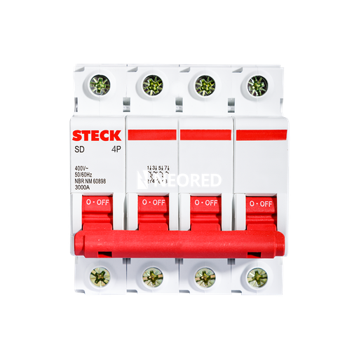 [STESDD64C10] TERMICA SERIE SD64 10A 4P CURVA C 3KA