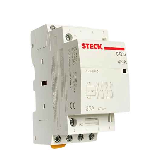 [STESDM2540M] CONTACTOR MODULAR 4NA + 0NF 25A 230VAC 50/60HZ