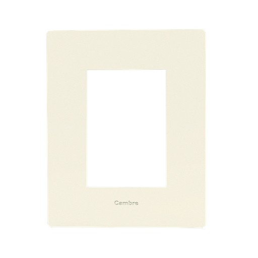 [CAM4760] TAPA SERIE ARTE PLICARBONATO BLANCO- DIST.GRIS