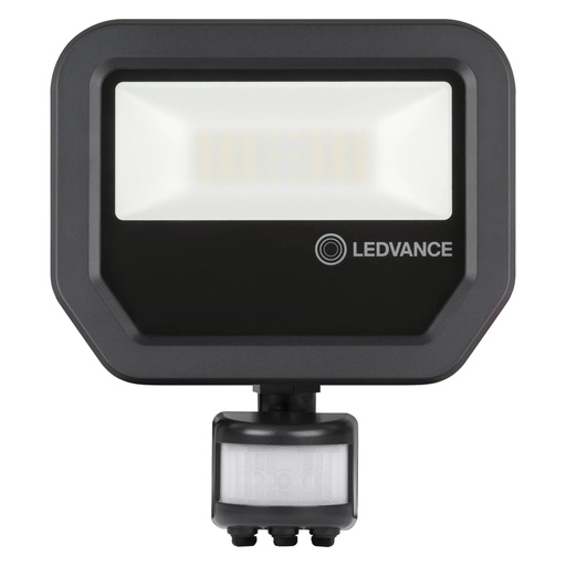 [LED7017098] Dis-LEDVANCE FLOODLIGHT PFM 20W/850 BK SENSOR
