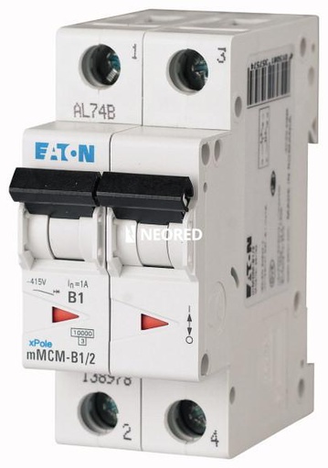 [EAT139000] Interruptor auto. curva tipo C 10kA, Bipolar 20 A