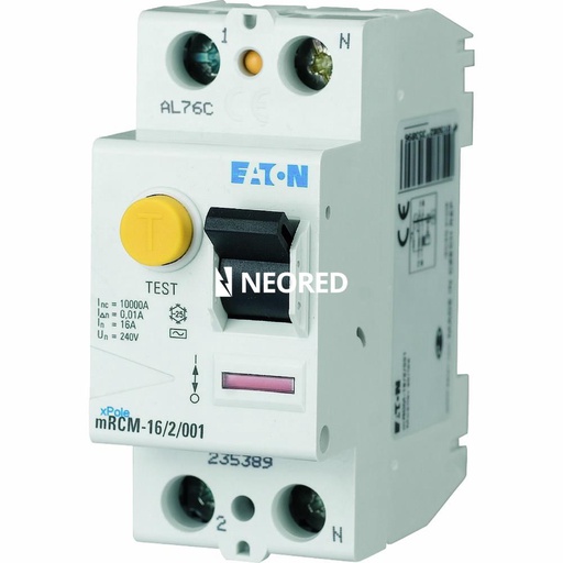 [EAT142750] Interruptor diferencial Bipolar 25 A 30mA