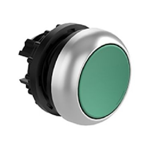 [EAT216619] Pulsador rasante c/ret. s/ret. seteable verde