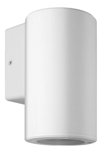 [CORAERB-X1] ARTEFACTO DE APLICAR EXTERIOR REDONDO, COLOR BLANCO, UNIDIRECCIONAL, IP54, AC100240V, GU10, 9W MAX