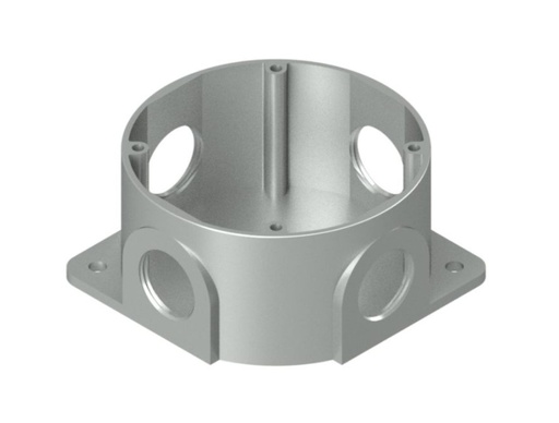 [MICMR 034] ACCESORIOS SIN ROSCA DAISA - CAJAS MÚLTIPLES Y ACCESORIOS - CAJA REDONDA Uso interior, rosca 3/4"