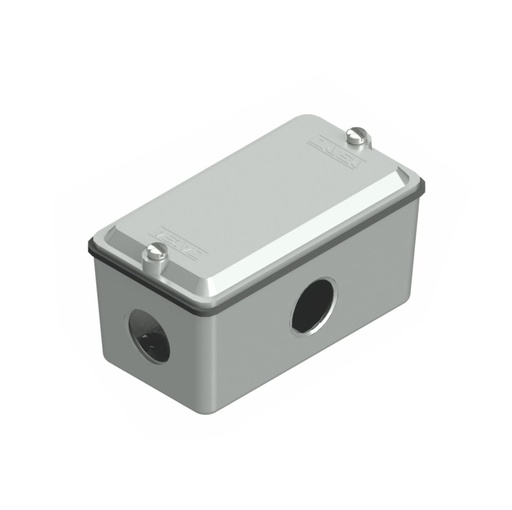 [MICDMT 100 X] ACCESORIOS SIN ROSCA DAISA - CAJAS MÚLTIPLES Y ACCESORIOS - CAJA DE DERIVACION Tipo "X", uso exterior, rosca 1"