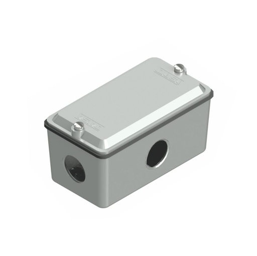 [MICDMT 200 X] ACCESORIOS SIN ROSCA DAISA - CAJAS MÚLTIPLES Y ACCESORIOS - CAJA DE DERIVACION Tipo "X", uso exterior, rosca 2"