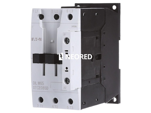 [EAT277881] Contactor tripolar AC3 - 3 x 380 V - 30 kW / 65 A – bob 24 Vca