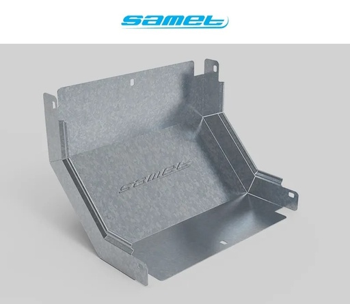 [SAMSBP-CUPS-150-Z] Curva vertical ascendente Bajo Piso 150 mm