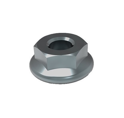 [SAMTHA-1/4-100] TUERCA HEXAGONAL DE 1/4'' C/ALA CINCADA X 100 UNIDADES