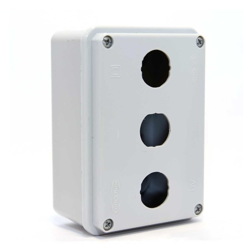 [CON45309951] CAJA AISL P/BOTONERA C/3 PERFORACIONES