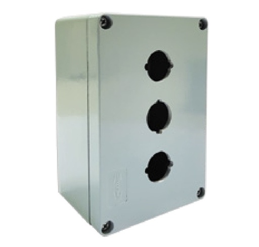[CON50301014] CAJA METALICA P/BOTONERA C/3 PERFORACION
