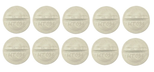 [EE2COMBO101] Pack x 10 Tapones p/ Caja Múltiple 3/4" Daisa MT 034