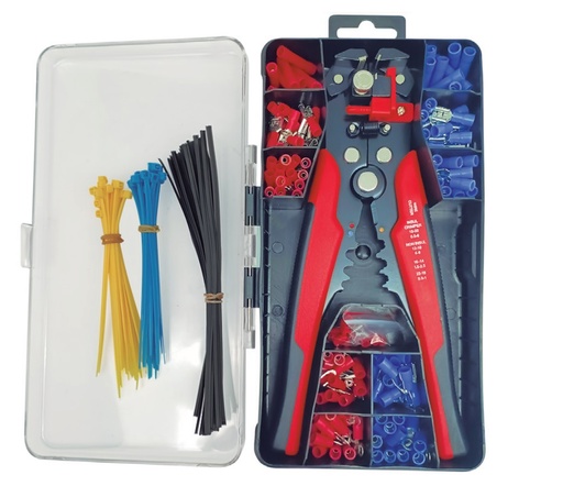 [TBCHS-K700A] PELACABLES HS-700A + KIT DE TERMINALES 260 PCS