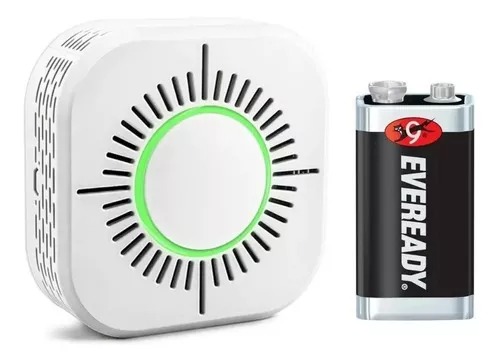 [EE2COMBO154] Sensor De Humo Wifi Alarmas con Batería 9v Energizer