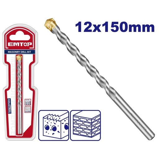 [EMPET-ECDB021215] Mecha punta widia 12x150mm EMTOP Indutrial ECDB021215